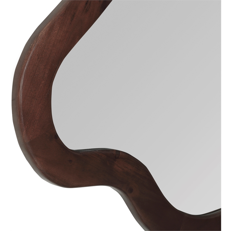 Meridian Furniture Oblique Brown Mirror