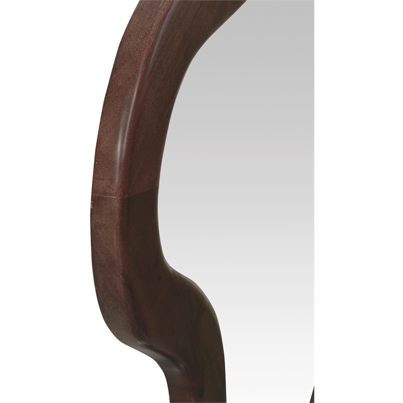 Meridian Furniture Oblique Brown Mirror