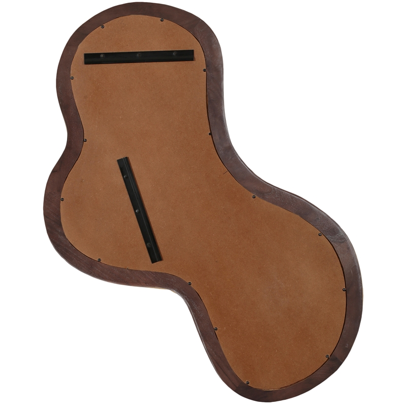 Meridian Furniture Oblique Brown Mirror