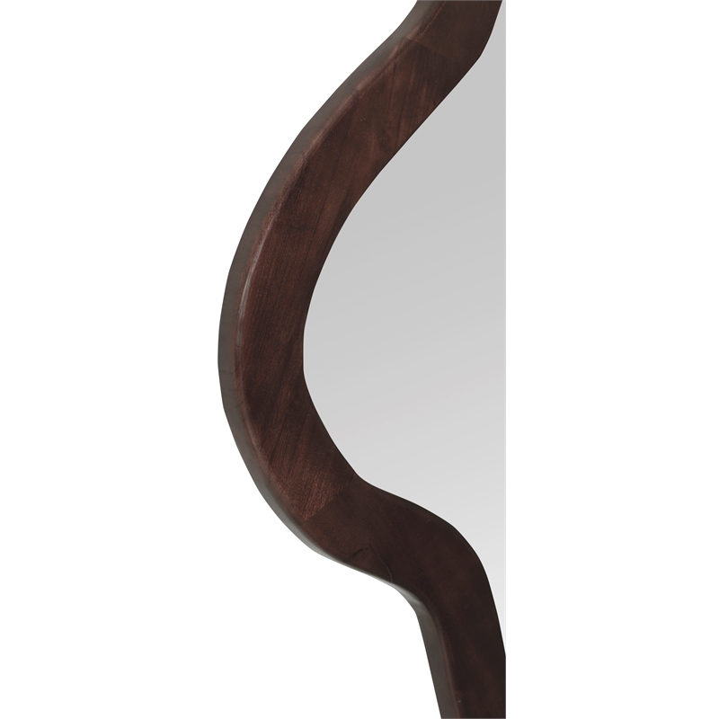 Meridian Furniture Oblique Brown Mirror