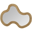 Meridian Furniture Oblique Oak Mirror