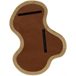 Meridian Furniture Oblique Oak Mirror