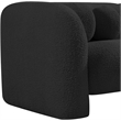 Meridian Furniture Emory Black Boucle Fabric Chair