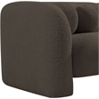 Meridian Furniture Emory Brown Boucle Fabric Chair