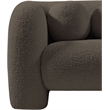 Meridian Furniture Emory Brown Boucle Fabric Chair