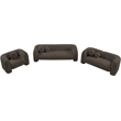 Meridian Furniture Emory Brown Boucle Fabric Chair