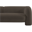 Meridian Furniture Emory Brown Boucle Fabric Sofa
