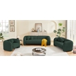 Meridian Furniture Emory Green Boucle Fabric Chair