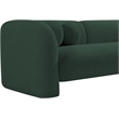 Meridian Furniture Emory Green Boucle Fabric Sofa