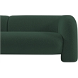 Meridian Furniture Emory Green Boucle Fabric Sofa