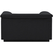 Meridian Furniture Cascade Black Boucle Fabric Chair