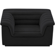 Meridian Furniture Cascade Black Boucle Fabric Chair