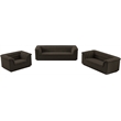 Meridian Furniture Cascade Brown Boucle Fabric Chair