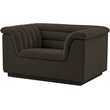 Meridian Furniture Cascade Brown Boucle Fabric Chair