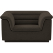 Meridian Furniture Cascade Brown Boucle Fabric Chair