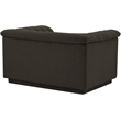 Meridian Furniture Cascade Brown Boucle Fabric Chair