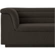 Meridian Furniture Cascade Brown Boucle Fabric Chair