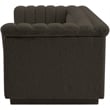 Meridian Furniture Cascade Brown Boucle Fabric Sofa