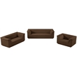 Meridian Furniture Cascade Brown Velvet Fabric Chair