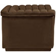 Meridian Furniture Cascade Brown Velvet Fabric Chair