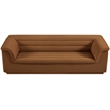 Meridian Furniture Cascade Saddle Velvet Fabric Sofa