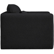 Meridian Furniture Stylus Black Boucle Fabric Chair