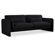 Meridian Furniture Stylus Black Boucle Fabric Sofa