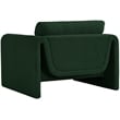 Meridian Furniture Stylus Green Boucle Fabric Chair