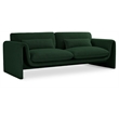 Meridian Furniture Stylus Green Boucle Fabric Sofa