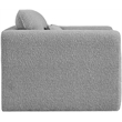 Meridian Furniture Stylus Grey Boucle Fabric Chair