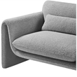 Meridian Furniture Stylus Grey Boucle Fabric Chair