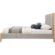 Meridian Furniture Kona Grey Fabric Full Bed