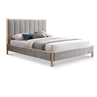Meridian Furniture Kona Grey Fabric Full Bed