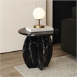 Meridian Furniture Formentera Black End Table