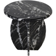 Meridian Furniture Formentera Black End Table