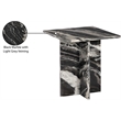Meridian Furniture Verona Black End Table