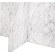 Meridian Furniture Verona White End Table