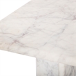Meridian Furniture Verona White End Table