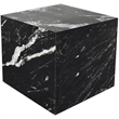 Meridian Furniture Bolzano Black Marble End Table