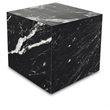 Meridian Furniture Bolzano Black Marble End Table