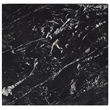 Meridian Furniture Bolzano Black Marble End Table