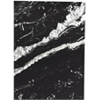 Meridian Furniture Bolzano Black Marble End Table