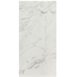 Meridian Furniture Bolzano White Marble End Table