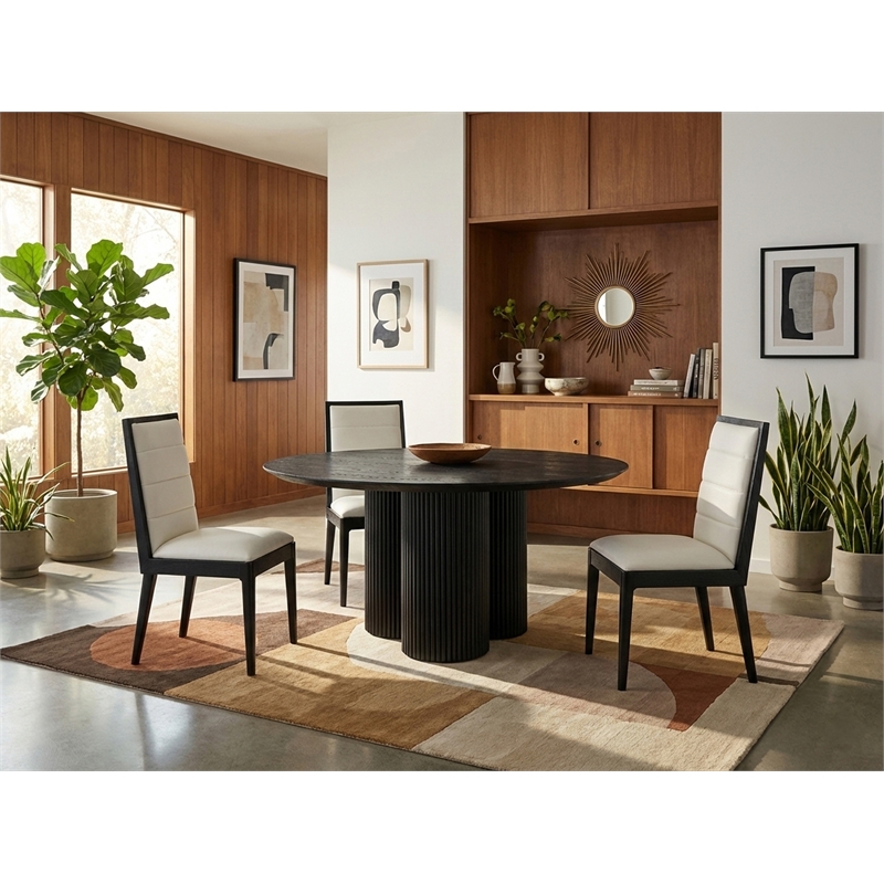 Meridian Furniture Simba Black Dining Table