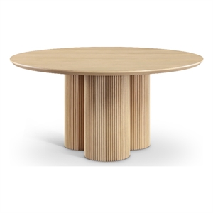 Meridian Furniture Simba White Dining Table