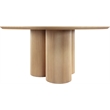 Meridian Furniture Simba White Dining Table