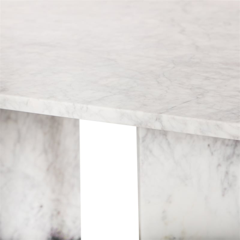 Meridian Furniture Verona White Coffee Table