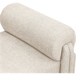 Meridian Furniture Stefano Beige Fabric Bench