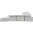 Meridian Furniture Comfy Cream Velvet 7-Pc. Modular Sectional