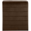 Meridian Furniture Ivy Brown Velvet Accent Chair